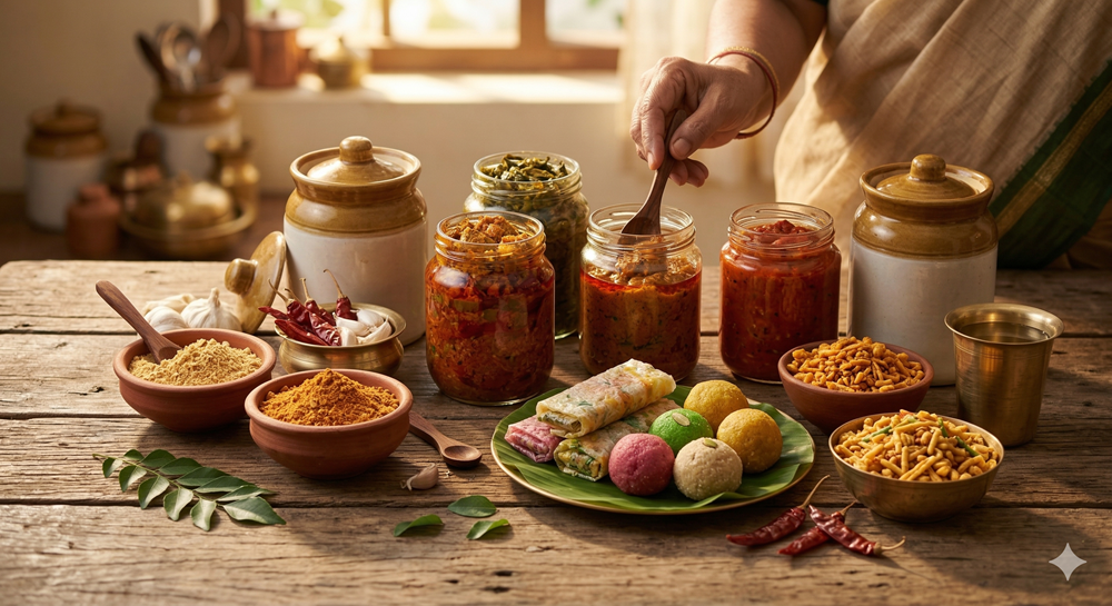 Homemade cooking with love in Andhra