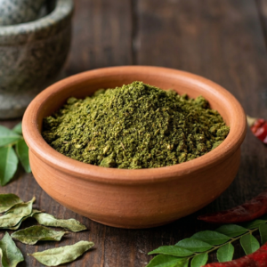 curry leaf podi (karivepaku)